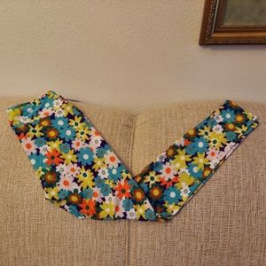 New Lularoe Floral OS Leggings